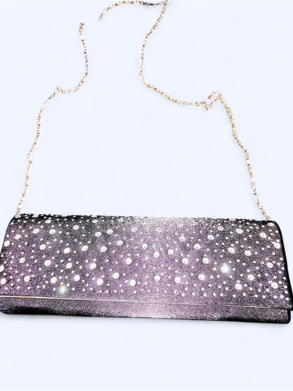 Elegant Sparkle Rhinestone Clutch Bag